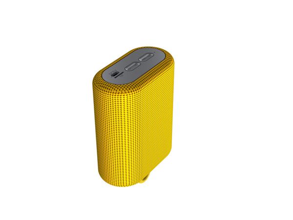 Canyon BSP-4, Bluetooth v 5.0 reproduktor, USB-C rýchle nabíjanie, TF Card, FM, žltý 
