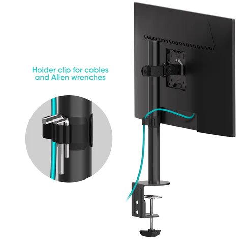 ONKRON Stolný držiak na monitor,13 až 34"max 8 kg, čierny 