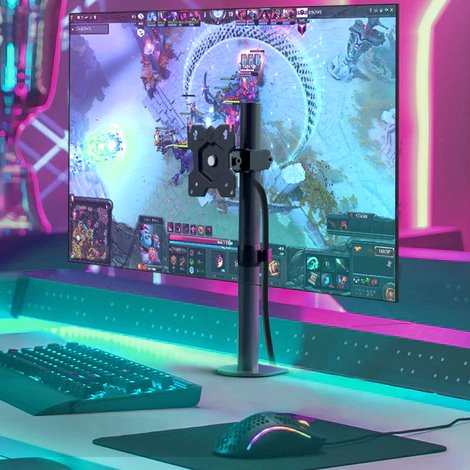 ONKRON Stolný držiak na monitor,13 až 34"max 8 kg, čierny 