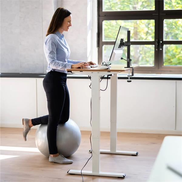 ONKRON otočný Stolný držiak na monitor,13 až 34"max 8 kg, čierny 