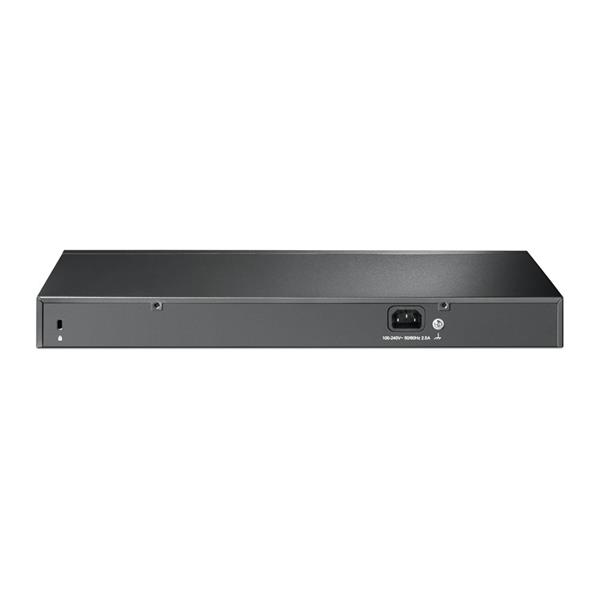 16-Port 10/100Mbps + 2-Port Gigabit Rackmount Switch with 16-Port PoE+ PORT: 16× 10/100 Mbps PoE+ Ports, 2× Gigabit Non- 