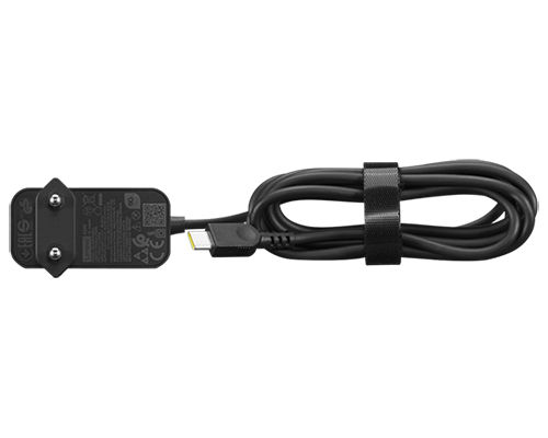 Lenovo 65W, USB-C, Wall Adapter, 1.7m kabel 