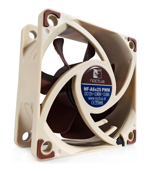 Noctua NF-A6x25 PWM ventilátor 60x60x25mm 