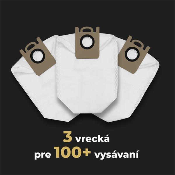 AENO Robotický vysavač RC4S - mokré a suché cistenie, 250min, 3 mody, 20 sencorov, LIDAR,AENO App,HEPA filter, nádrž 2v1 