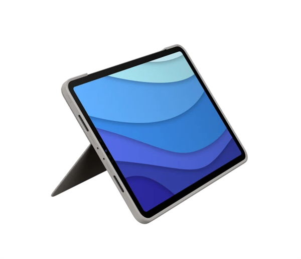 Logitech® Combo Touch for iPad Pro 12.9-inch (5th and 6th generation) - SAND - UK - INTNL 