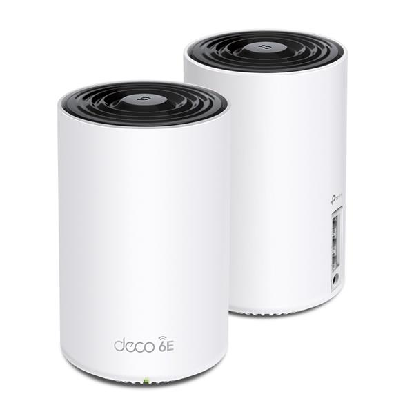 AXE5400 Whole Home Mesh Wi-Fi 6E Unit(Tri-Band) SPEED: 574 Mbps at 2.4 GHz + 2402 Mbps at 5 GHz + 2402 Mbps at 6 GHz SPE 