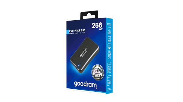 Goodram Externé SSD HL200 256GB USB-C (520MB/s, 500 MB/s) 