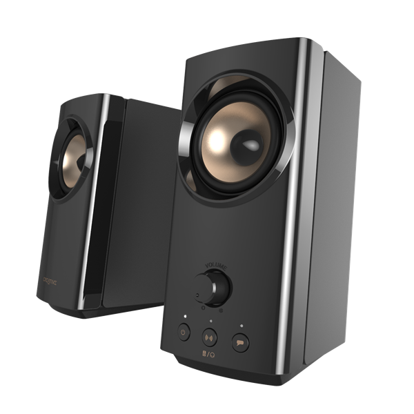Creative T60 Series II, kompaktné HiFi 2.0 stolné reproduktory  