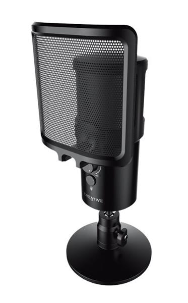 Creative LIVEI Mic M3, USB mikrofón pre streamovanie, kardioidný, všesmerový 