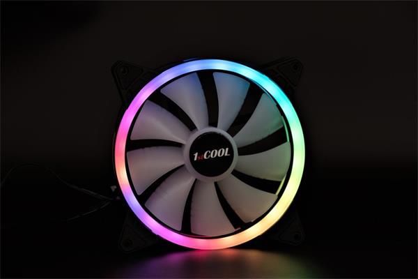 1stCOOL AURA EVO Dual Ring ARGB PWM 140mm ventilátor 