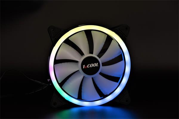 1stCOOL AURA EVO Dual Ring ARGB PWM 140mm ventilátor 