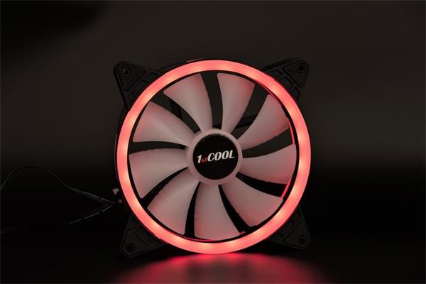 1stCOOL AURA EVO Dual Ring ARGB PWM 140mm ventilátor 