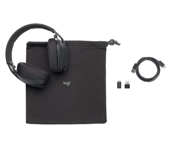 Logitech® Zone Vibe Wireless TEAMS Headset - GRAPHITE 