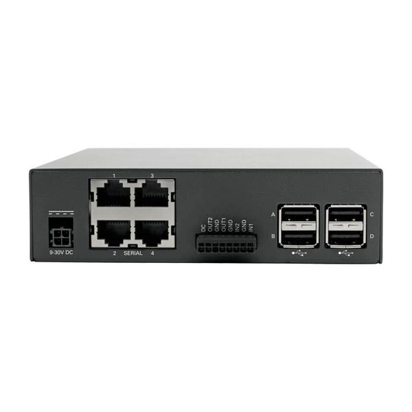 Eaton/Tripplite Server, 4 porty konzoly, Dual GB NIC, 4Gb Flash, 4 porty USB 