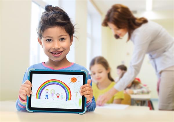 THOMSON TEO KID 10" Detský tablet, IPS 1280*800 HD/ Quad Core/ 2GB/32GB/Wifi/BTTH, Mikro SD az 256G, USB C, Android 13 