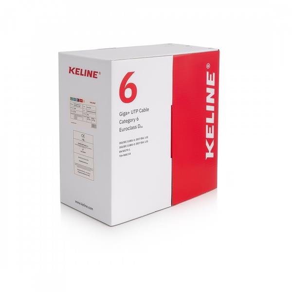 Keline patch kábel UTP Cat6 LSOH 305m box 