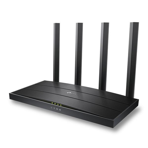 AX1500 Dual-Band Wi-Fi 6 Router SPEED: 300 Mbps at 2.4 GHz + 1201Mbps at 5 GHz SPEC: 4× Antennas, 1GHz Dual Core CPU, 1× 