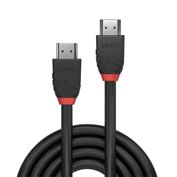 Lindy HDMI 2,1 M/M 2m, Ultra High Speed+Eth, 8K@60Hz, čierny 