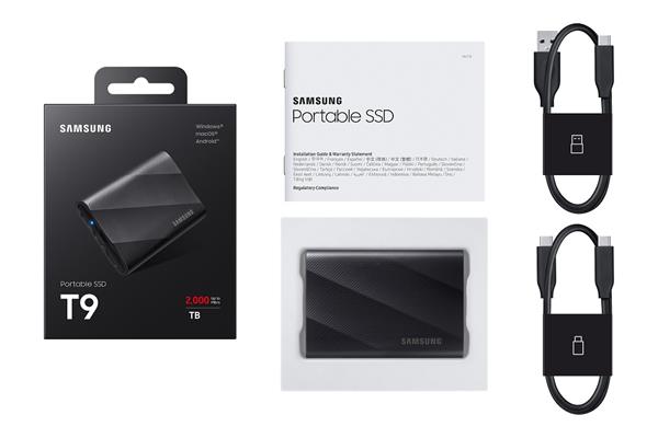 Samsung externý SSD T9 2TB čierny 
