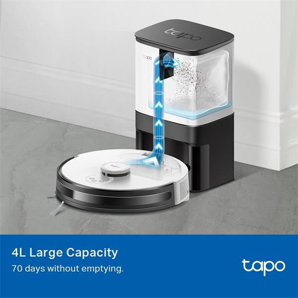 TP-LINK "Tapo Robot Vacuum Disposable Dust BagSPEC: 4L Disposable Dust Bag  ×3Suitable for Tapo RV30 Plus, Tapo RV10 P 