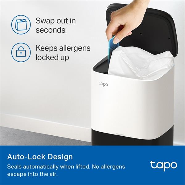 TP-LINK "Tapo Robot Vacuum Disposable Dust BagSPEC: 4L Disposable Dust Bag  ×3Suitable for Tapo RV30 Plus, Tapo RV10 P 