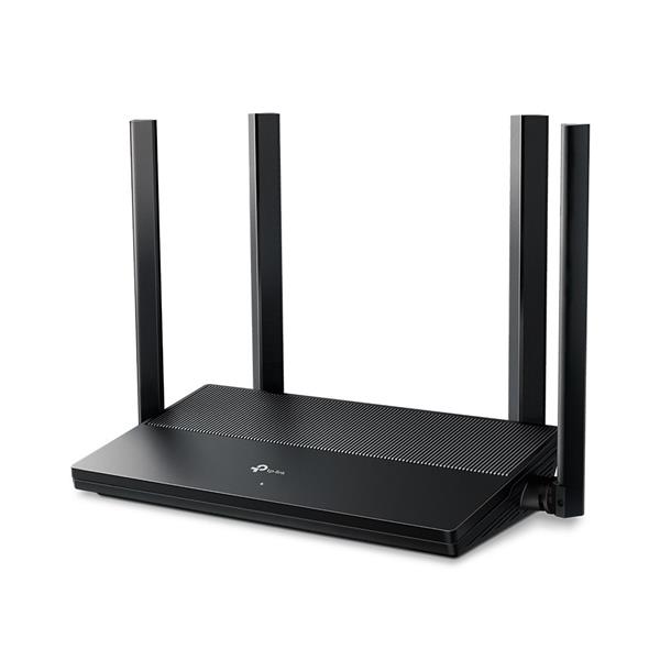 AX1500 Dual-Band Wi-Fi 6 Router SPEED: 300 Mbps at 2.4 GHz + 1201 Mbps at 5 GHz SPEC:  4x Antennas, Single-Core CPU, 1 x 