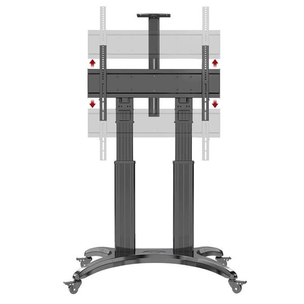 Pojazdny stojan AVF1800B, Profesionálny stojan na Tv 50-90", pojazdný, nostnost 56, 8kg 