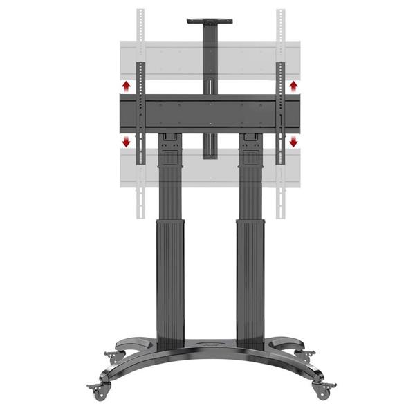 Pojazdny stojan AVF1800B, Profesionálny stojan na Tv 50-90", pojazdný, nostnost 56,8kg 