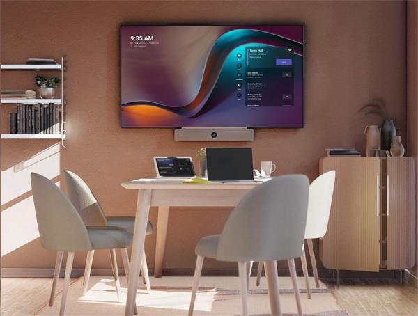 Cisco Room Bar in First Light w Navigator(Table Stand) 