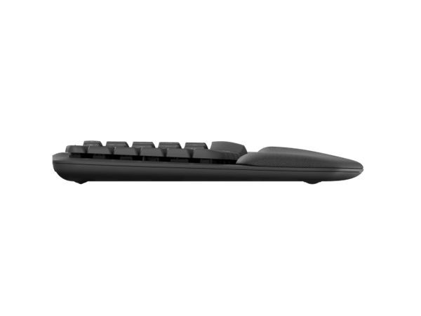 Logitech® Wave Keys Wireless Ergo klávesnica - GRAPHITE, SK/CZ, 2.4GHZ/B 