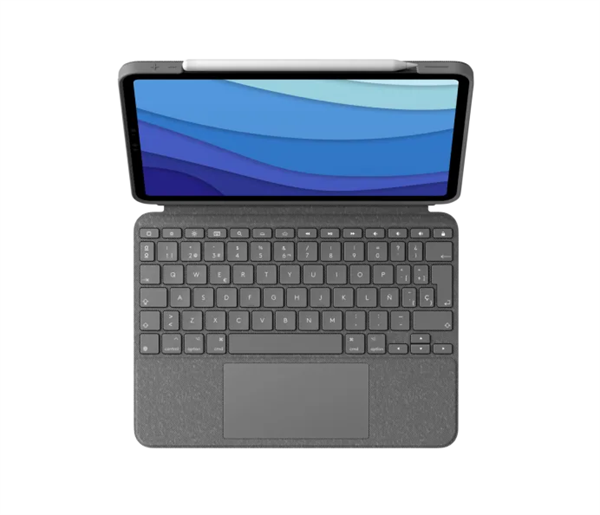 Logitech® Combo Touch for iPad Pro 12.9-inch (5th and 6th generation) - GREY - SK/CZ 