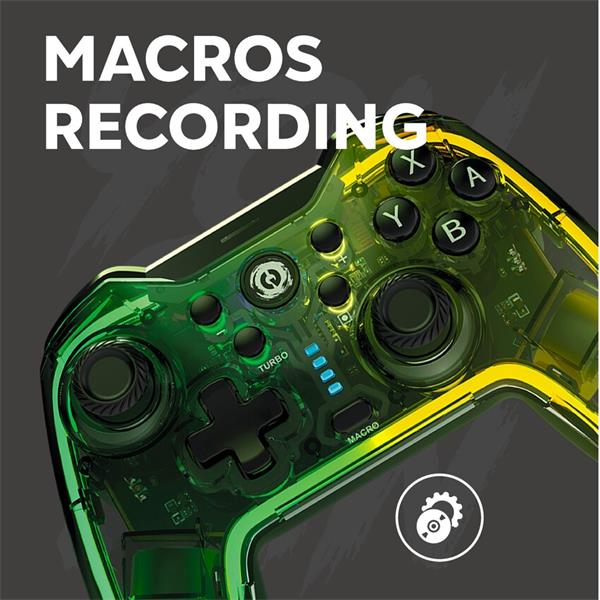 Canyon GPW-02, Brighter bezdrôtový gamepad 5v1 Win PC, Nintendo Switch, iOS 13.0+, Android, PS3 