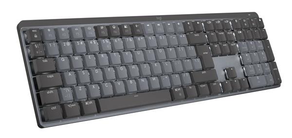 Logitech® MX Mechanical Wireless Illuminated Performance Keyboard - GRAPHITE - US INT&quot;L - Linear 