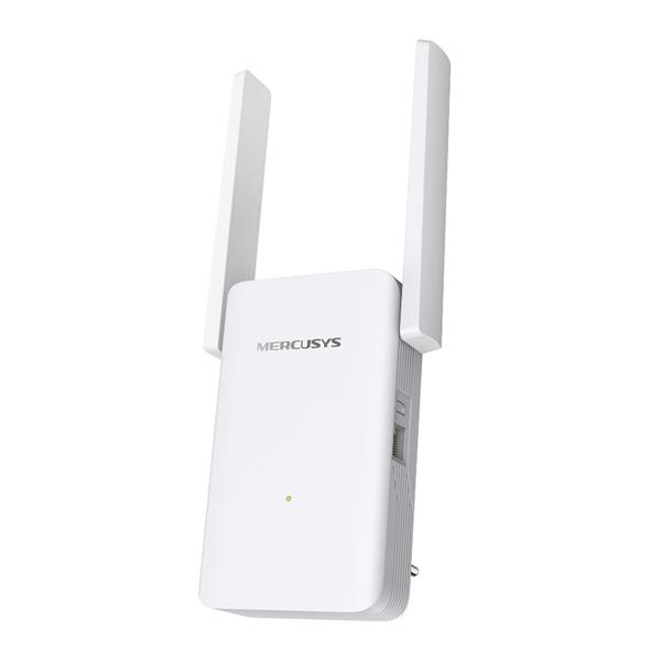 AX1800 Wi-Fi Range Extender  SPEED: 574 Mbps at 2.4 GHz + 1201 Mbps at 5 GHz SPEC: 2× Fixed External Antennas, 1 × Gigab 