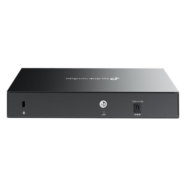 Omada Multi-Gigabit VPN Router PORT: 1× 2.5G RJ45 WAN Port, 1× 2.5G RJ45 WAN/LAN Port, 1× Gigabit SFP WAN/LAN Port, 4× G 