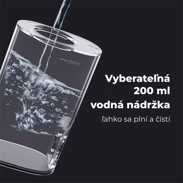 AENO Ústna sprcha: 5 V, 4 W, 2200 mAh, 200 ML 