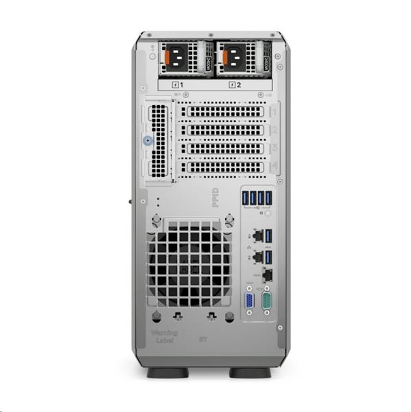Dell PowerEdge T350 / 8x3.5" / E-2334 / 1x16GB / 1x1TB HDD SATA / 700W / H355 / 3Yr Basic NBD 