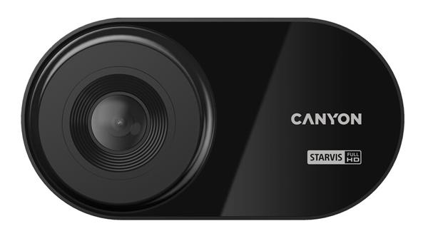 Canyon DVR10, kamera do auta s nahrávaním, Full HD, 1080p at 60 fps, 3´´ dotykový displej 