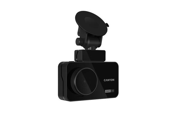 Canyon DVR25 GPS, kamera do auta s nahrávaním, GPS, 2.5K WQHD at 30 fps, 3´´ dotykový displej 