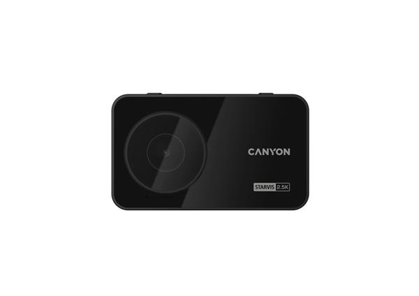 Canyon DVR25 GPS, kamera do auta s nahrávaním, GPS, 2.5K WQHD at 30 fps, 3´´ dotykový displej 