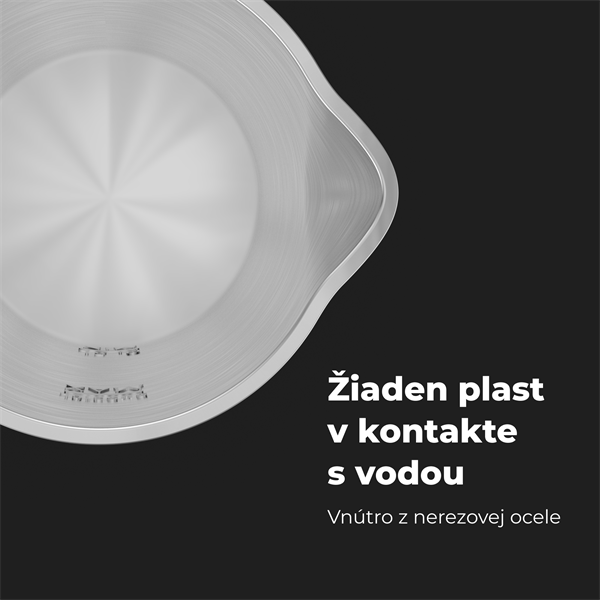 AENO Rýchlovarná smart kanvica EK8S - 1850-2200W,1,7 l,Strix,dvojité steny,regulácia teploty,WiFi, LEDdisplej,auto vyp 