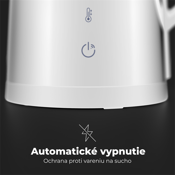 AENO Rýchlovarná smart kanvica EK8S - 1850-2200W,1,7 l,Strix,dvojité steny,regulácia teploty,WiFi, LEDdisplej,auto vyp 