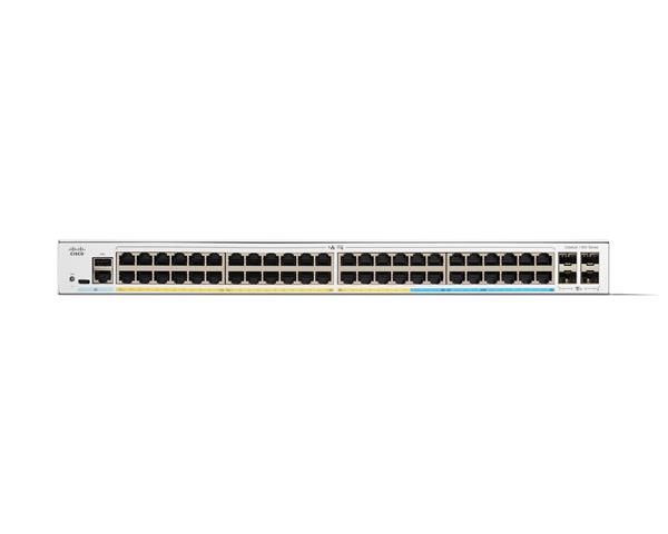 Cisco Catalyst switch C1300-48P-4X (48xGbE, 4xSFP+, 48xPoE+, 375W) 