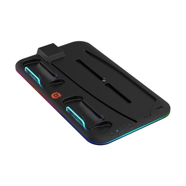 Canyon CS-5, multifiukčný stojan pre PS5, s chladením, nabíjanie 2 x gamepad, čierny 
