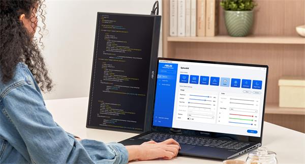 ASUS ZenScreen MB17AHG 17,3" IPS prenosný USB-C monitor 1920x1080 5ms 300cd HDMI 2xUSB-C čierno-šedý 