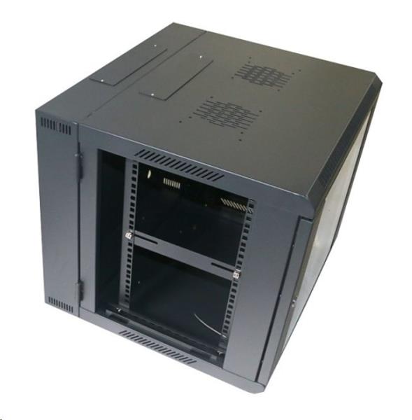 Eurocase nástenný rozvádzač GMB6509 9U / 19" 600x550x500mm, dvojdielny 