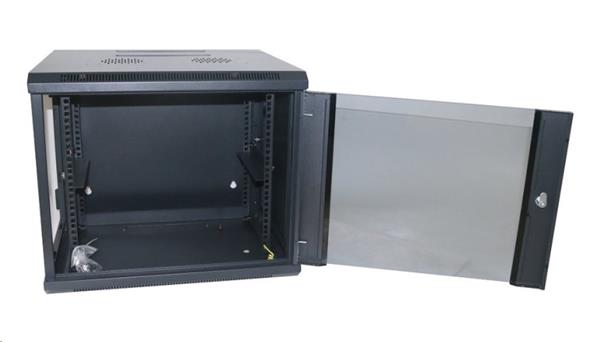 Eurocase nástenný rozvádzač GMB6509 9U / 19" 600x550x500mm, dvojdielny 