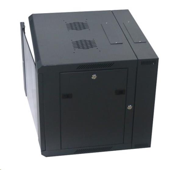 Eurocase nástenný rozvádzač GMB6509 9U / 19" 600x550x500mm, dvojdielny 