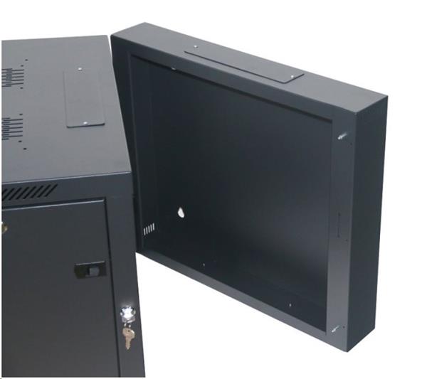 Eurocase nástenný rozvádzač GMB6509 9U / 19" 600x550x500mm, dvojdielny 
