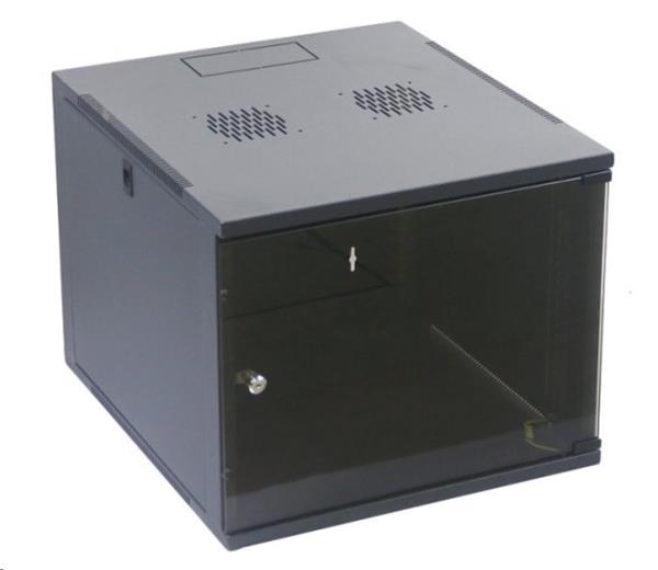 Eurocase nástenný/stojanový rozvádzač GQ5609 9U / 19" 540x600x445mm 
